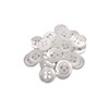 50 Mother of Pearl Buttons - 5 Sizes and 11