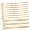 BESPORTBLE Versatile Golf Tee Set 40 Pcs Bamboo Tees Golf