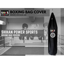 SHIHAN POWER SPORTS Boxing Bag Cover OKINAWAN FLOWER 5-6ft & 24inch Diameter Large Bag punch bag Outdoor/Indoor Protection for your boxing Bag, Ideal for freestanding boxing bags