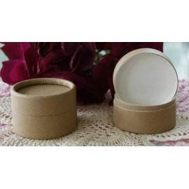 Unbranded 20 - Natural Kraft Paper Jar .75 ounce / 20 g