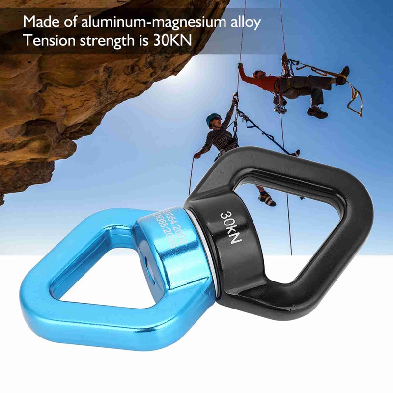 30KN Climbing Yoga Swivel Safety Rotational Device Rotator Multi function