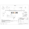 odedo Power Cable 1.8 m 3-Pin Power Cable Clover Leaf