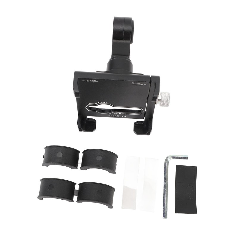 Bike Phone Mount Aluminum Alloy Adjustable Anti Slip Cycling Handlebar
