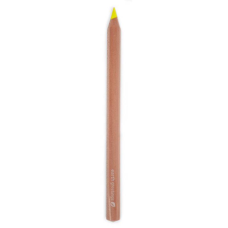 Earth Greetings Eco Highlighter Pencil, 1 Pencil