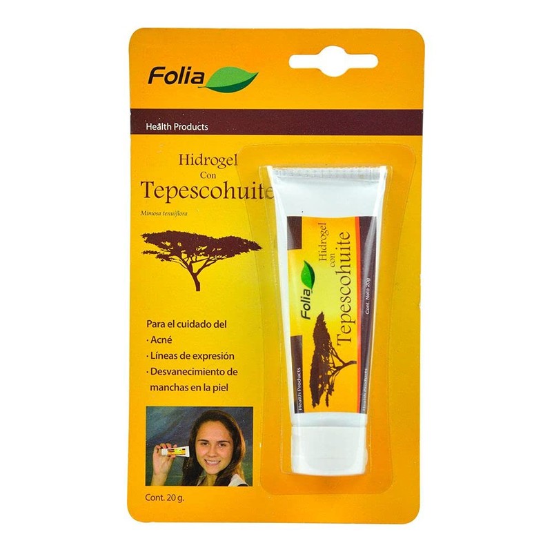Crema anti-acné de tepezcohuite