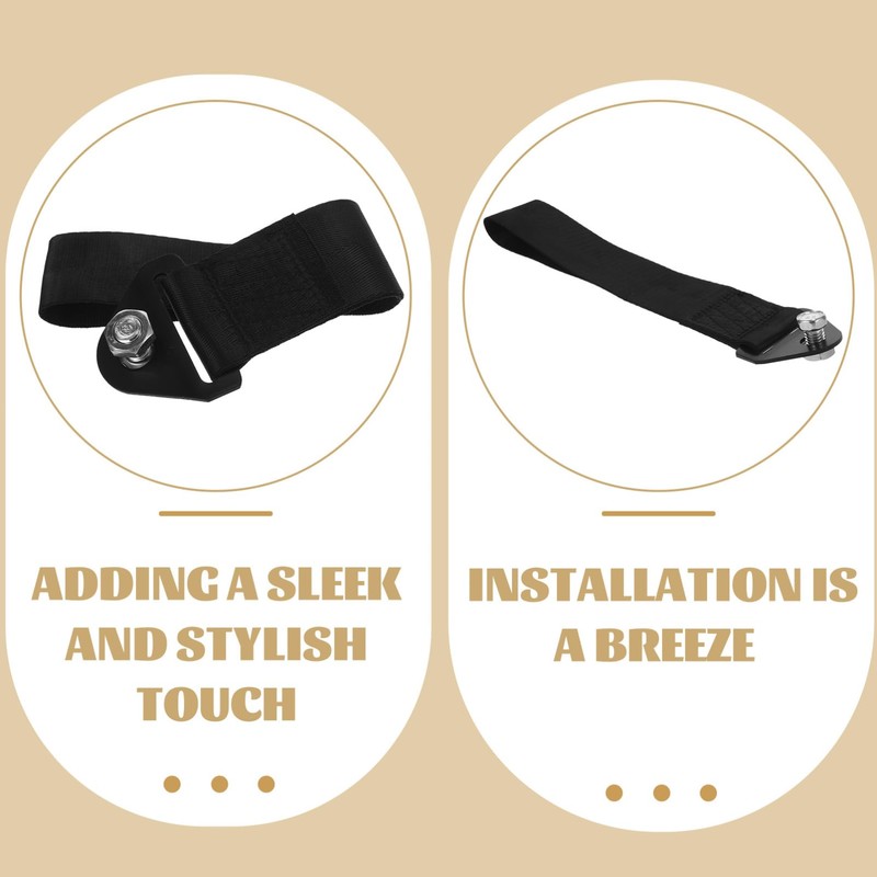 Alipis Tow Strap for Cars Trailer Towing Strap Decorative Car