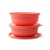 Tupperware Aloha 1L Salmon (2) Serving Bowl Salad Bowl