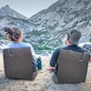 Pozico Portable Stadium Seat Cushion with Backrest for Bleacher, Lightweight