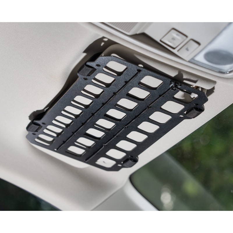 TACNEX Car Sun Visor Organizer Vehicle Rigid MOLLE Panel Tactical