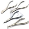 4Pcs Set Dental Orthodontic Pliers Kit Lingual Arch Wire Working