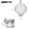 LUBIYACK 802360JA Zone Valve Control Synchron Motor Compatible with V8043