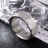 ZENSE - Men's ring with Our Father prayer Latin cross