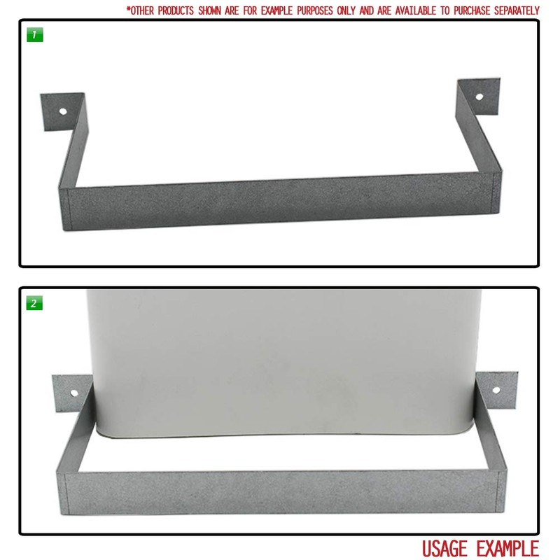Kair Rectangular Ducting Retaining Clip 180mm x 90mm Support Bracket