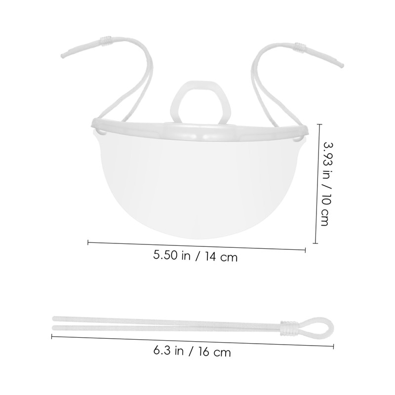 CIYODO 20pcs Chef Mask Nose Mouth Cover Restaurants Face Mask