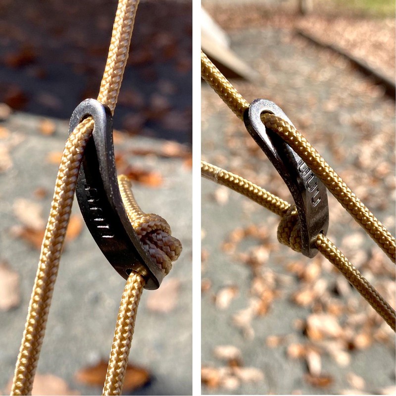 Sanyu Sangyo UUU Rope Slider for 0.1 inch (3 mm),