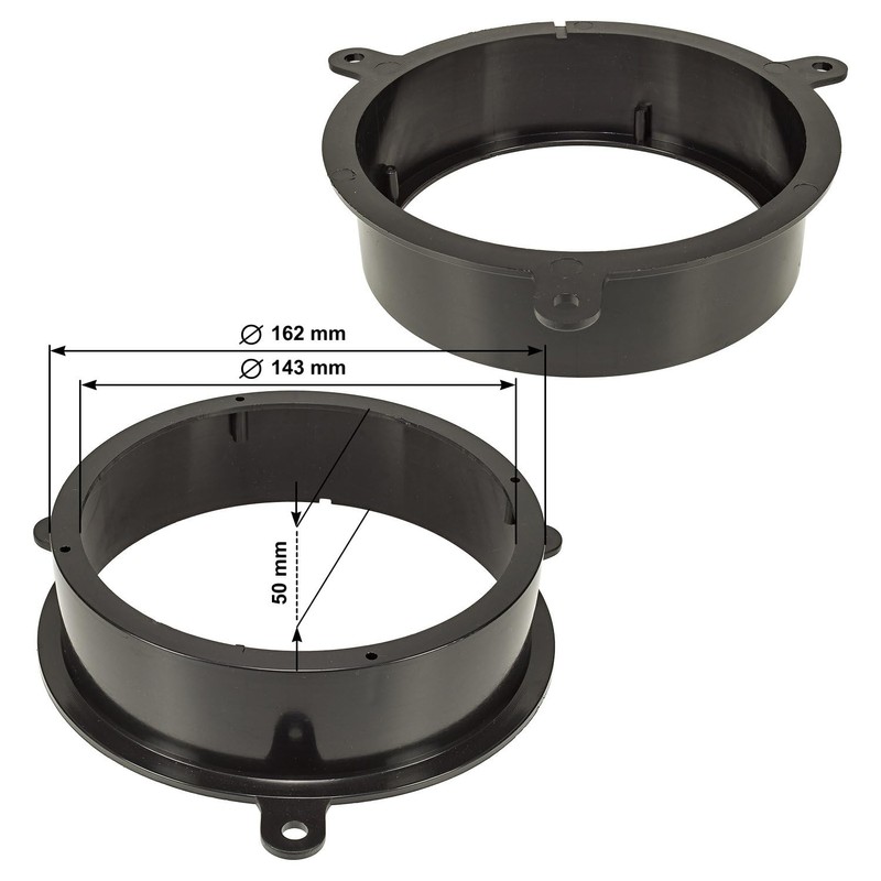 Speaker Rings 165 mm Speaker Adaptor for Renault Scenic 3