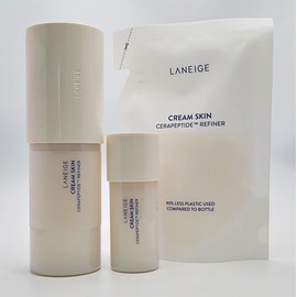 Laneige Cream Skin 170ml+170ml Refill+Mist Pump+Portable 50ml / 라네즈 크림 스킨 170ml+170ml 리필+미스트 펌프+휴대용 50ml
