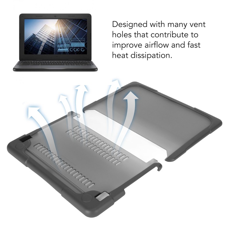 Laptop Protective Cover 360 Degrees Hinge PC TPU Anti Impact