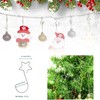 Pack of 60 Bauble Hangers for Christmas Tree Baubles, Christmas