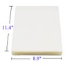 Immuson Thermal Laminating Pouches 8.9 x 11.4, 5 Mil Thickness,