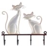 Cat Shape Wall Hook Rack Coat Hat Wall Hanger Holder