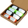 4 Pieces Total Solar Eclipse Glasses ABS Plastic Direct Sun
