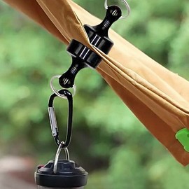 Strong Magnetic Carabiner Carabiner Camping Binar Hiking Hook Large Mini Clip D-Type Magnetic Fishing Hook Carabiner Large 2ea