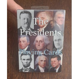 U.S. Playing Cards The Presidents Playing Cards Deck 45 Presidents USA Sealed Includes TRUMP~Quotes
