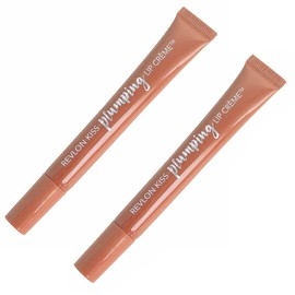 Pack of 2 Revlon Kiss Plumping Lip Creme, Nude Honey 5102