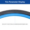 FengCan 700x38C (40-622) Bike Tire 700C Bicycle Tire Suitable for