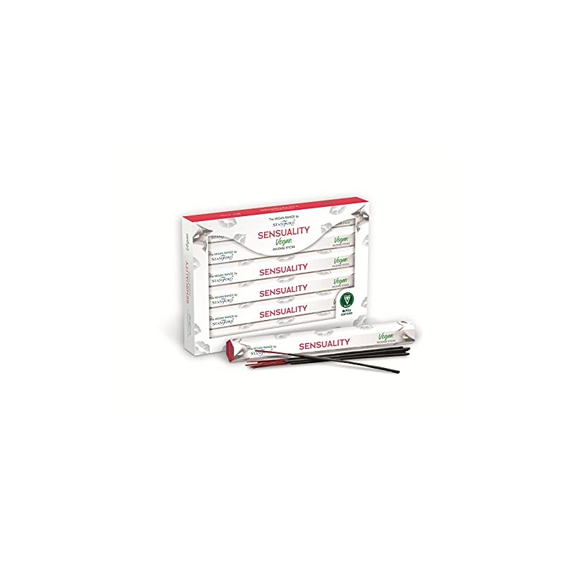 Stamford Aroma Vegan Anti Stress Incense Sticks-120 Sticks (Sensuality)