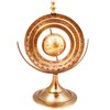 Purpledip Brass Armillary Globe with Zodiac Signs: Vintage Memorabilia (11492)