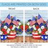 Toland Home Garden 119616 Bandera patriótica de Pensamientos patrióticos de