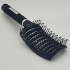 Black Gentle Paddle Brush for Wet & Dry Hair Brush 2ea