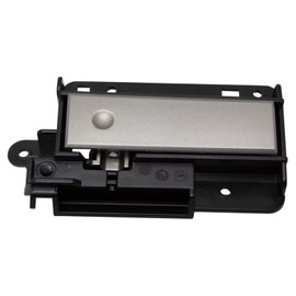 TRQ Silver Upper Glove Box Compartment Door Latch Handle for Silverado Sierra