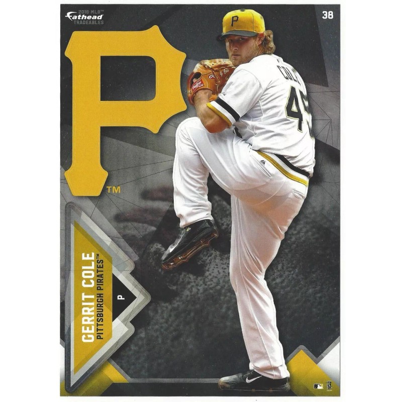 ANDREW McCUTCHEN FATHEAD TRADEABLES PITTSBURGH PIRATES LOGO MVP STICKER 2014