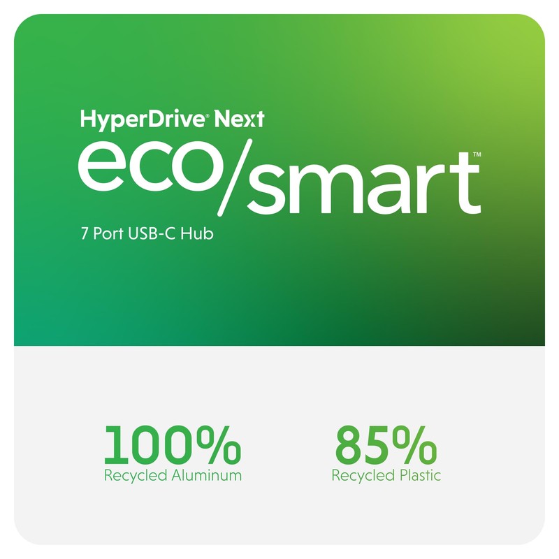 HyperDrive Next 7 in 1 USB-C Hub, Midnight Blue