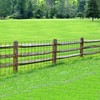 Black Welded Wire Fence PVC Coated Chicken Wire Fencing 72in