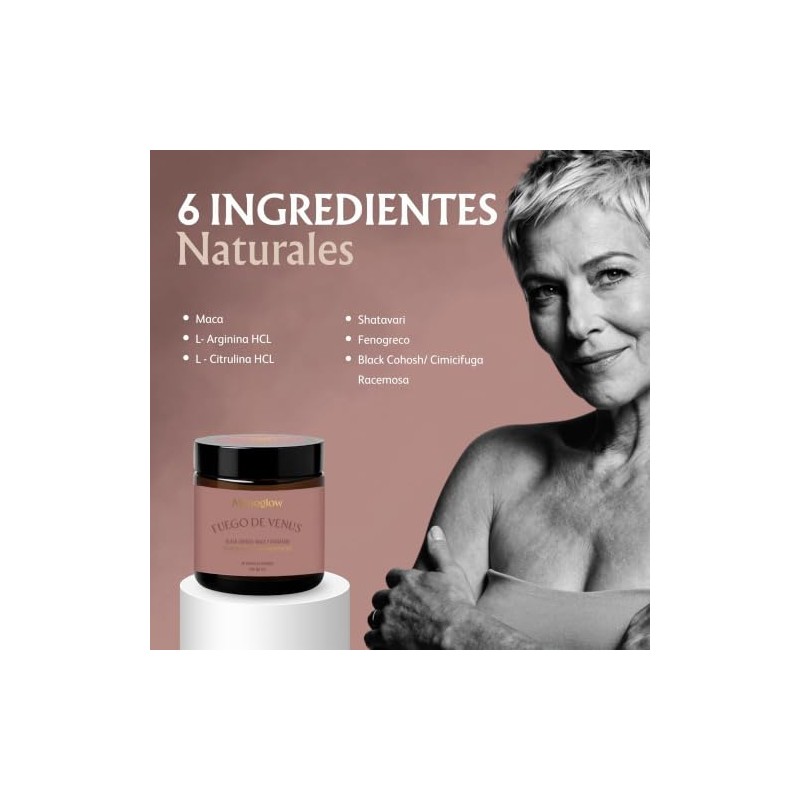 Suplemento Vitalidad Menopausia Y Perimenopausia MENOGLOW