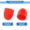 VekAuto 20pcs Wheel Lug Nut Bolt 10mm Rims Tire Nut