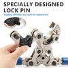MGYOO Copper Propress Tool with 1/2" 3/4" 1" Jaw -