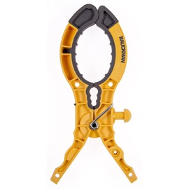 Yellow Nylon Blanket Clamp Pin With Elastometric Tips and Fiberglass Body - Heavy Duty Clips Clamp - Rauckman Utility Products - Made in the United States of America