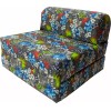 Amfuton Sleeper Chair Folding Foam Beds, Portable Foldable Bed 6x32x70