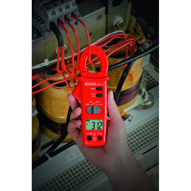 Benning CM 1-2 Current Clamp, 2000 Counts CAT III 600
