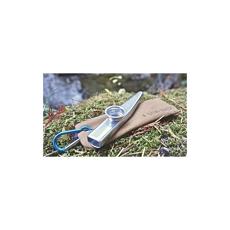 The Original Blue Kazoo – Aluminum Musical Instrument – Ultralight