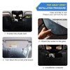 Parasol para parabrisas delantero del coche, acordeón plegable para coche,