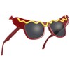 Warmhm Hot Dog Glasses Funny Dance Party Makeup Glasses For