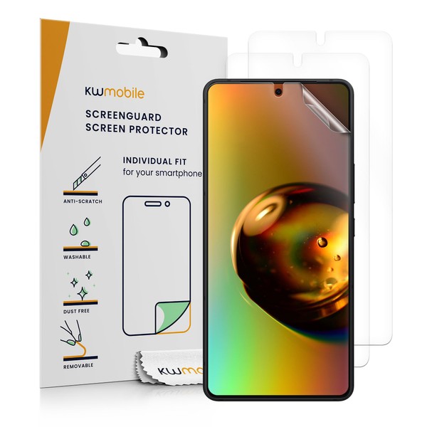kwmobile Screen Protectors Compatible with ASUS Zenfone 11 Ultra Screen