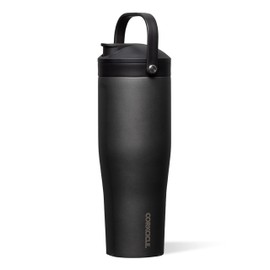 Corkcicle Protein Shaker - Built-In Agitator & Fruit Strainer Lid - 30oz - Ceramic Slate