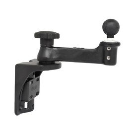 RAM MOUNTS RAM MOUNTS 2 STATION 1.5" Ball Swing Arm 6" 360 Degree Swivel Wall Mount RAM-109V-2BU